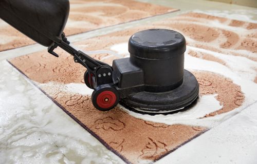 Limpeza de carpetes
